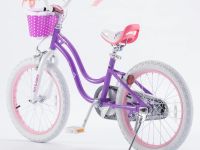 Детский велосипед Royal Baby Stargirl 20, год 2023, цвет Фиолетовый