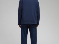 Утепленная куртка с отложным воротником