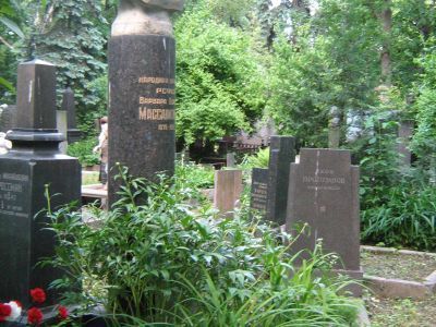 Могила Массалитиновой Варвары Осиповны (1878-1945)