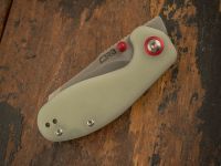 Складной нож CJRB Maileah, сталь AR-RPM9, рукоять G10, Green