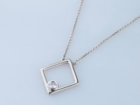 Колье из серебра э0612кл07210873