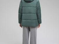 Утепленная куртка с капюшоном