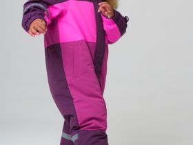 Комбинезон детский текстильный с полиуретановым покрытием для девочек