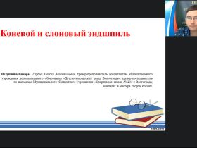 Международный вебинар «Коневой и слоновый эндшпиль»