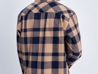 Рубашка прямого силуэта в клетку