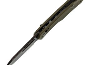 Складной нож SRM Cub 261M-GP, сталь 154CM, рукоять G10, зеленый