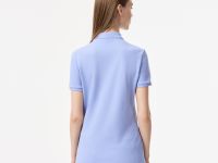 Женское поло Lacoste приталенного кроя из эластичного хлопка