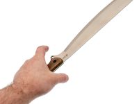 Мачете Kizlyar Supreme Bush Mate Scandi, сталь 420HC, рукоять орех