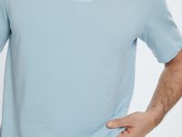 Футболка из хлопка с принтом