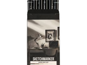 Набор маркеров Sketchmarker "Brush Pro Warm Gray Set" 6 цветов в картонной упаковке