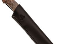 Нож Вороненок для охоты, сталь M398, рукоять карельская береза