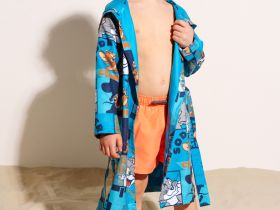 Халат текстильный для мальчиков