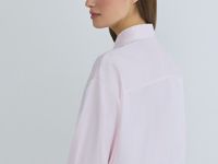 Блузка из сатина, Розовый