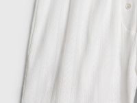 Пижамные шорты из ажурного трикотажа, Белый