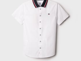 Сорочка текстильная для мальчиков (regular fit)