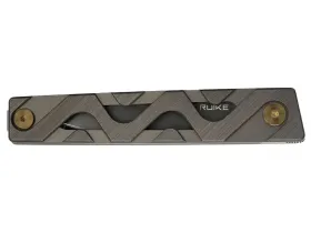 Складной нож Ruike P878-AK, сталь 14C28N, рукоять алюминий, бронзовый