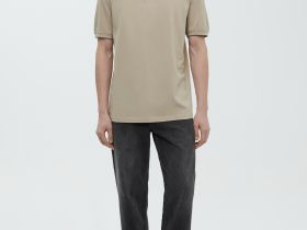 Поло из хлопка свободного кроя