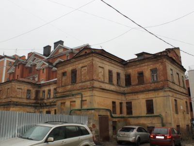 Дом (один из флигелей Марусовки), в котором в 1884-1885 гг. жил А.М.Горький