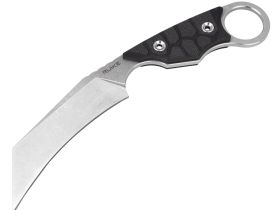 Нож с фиксированным клинком Ruike FS68-B, сталь 14C28N, рукоять G10, черный