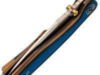 Складной нож Assassin knives Mini Rex, сталь M398, рукоять титан/микарта