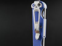 Складной нож Daggerr Corso Blue Micarta Satin, сталь VG-10, рукоять микарта синяя