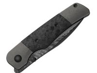 Складной нож Kizer Coywolf, сталь Damascus, рукоять титан/карбон