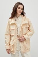 Ветровка oversize силуэта с капюшоном
