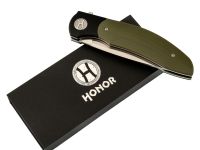 Большой складной нож Honor Tirex Green, сталь D2, рукоять G10