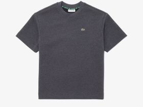 Женская футболка Lacoste оверсайз из органического хлопка