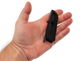 Складной нож Maxace Capsule-2, сталь 10CR15COMOV, рукоять G10, черный