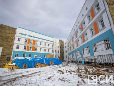 Строительная готовность онкологического диспансера в Якутске составляет почти 80%
