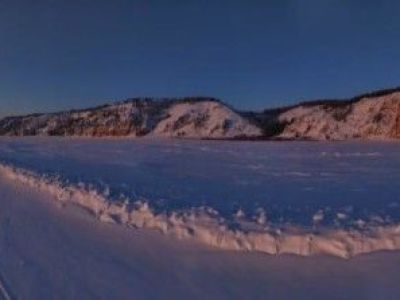 ФОТОРЕПОРТАЖ. Прогулка на зимней Лене