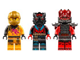 Ninjago 71833 Конструктор Суперштормовой самолет Раса и Арина