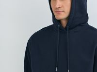 Базовое худи с карманом-кенгуру, Синий