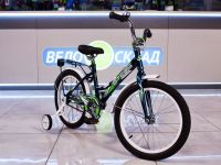 Детский велосипед Stels Talisman 18 Z010, год 2025, цвет Синий-Зеленый
