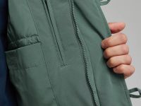 Утепленная куртка с капюшоном