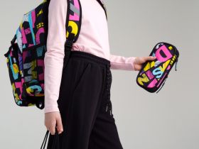 Пенал текстильный для девочек