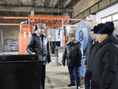 Дмитрий Садовников посетил производство в исправительной колонии № 1 в Якутске