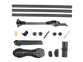 Жесткий чемодан для перевозки велосипеда Topeak Pakgo X TPG-X (черный)