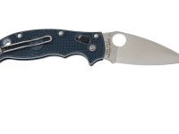Складной нож Spyderco Manix 2 Lightweight Dark Blue, сталь Crucible CPM® S110V™, рукоять пластик FRCP, синий