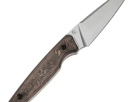 Туристический нож Kansept Parr, сталь S35VN, рукоять Carbon Fiber