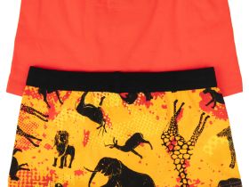 Трусы трикотажные для мальчиков - боксеры, 2 шт в комплекте