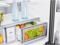 Холодильник Samsung Bespoke AI гибрид с 9-дюймовым дисплеем AI Home RF9000 белый