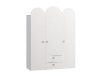 Шкаф детский Арчи 3-145x196 Белый