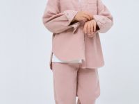 Вельветовая рубашка для девочек, Розовый