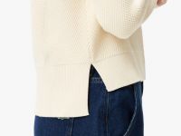 Женский свитер Lacoste RELAXED FIT с высоким воротом на молнии