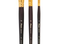 Кисть синтетика №4 овальная Pinax "Creative 697" жесткая, короткая ручка