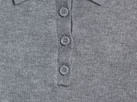 Вязаный джемпер с коротким рукавом для девочек, Серый