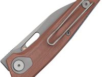 Складной нож Bestech VK-Void, сталь Magnacut, рукоять G10, коричневый