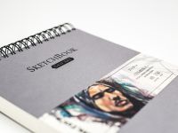 Скетчбук для графики Малевичъ "GrafArt" серый 21х29 см 80 л 150 г